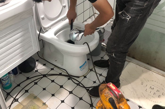 五原疏通下水道